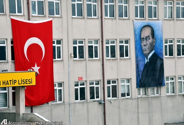  حساسیت به زشت کشیده شدن تصویر آتاترک در ترکیه!