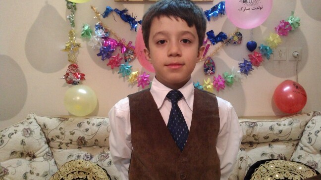 پسر عزیزم محمد امین