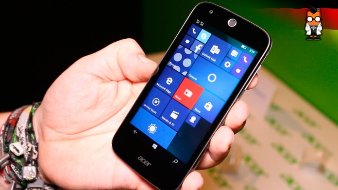 گوشی ویندوزی Acer در تاریخ ۱۷ مارس عرضه خواهد شد / با مشخصات این گوشی آشنا شوید