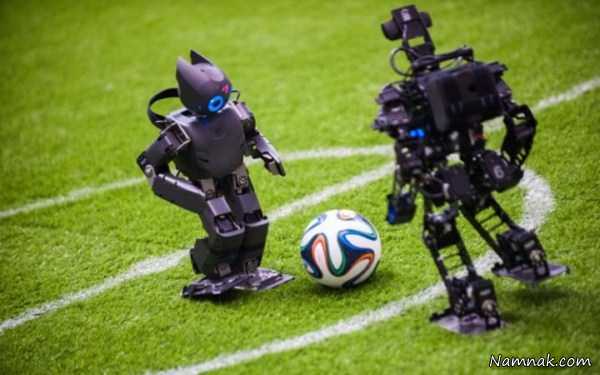 فوتبال روباتها ، تصاویر ، تصویر روز