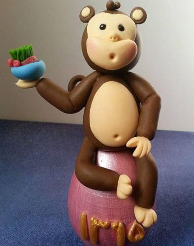 مدل سبزه میمون عید نوروز 95