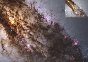 شکار یکی از زیباترین تصاویر کهکشانی توسط تلسکوپ فضایی «هابل» 