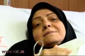 فیلم/ درخواست همسر شهید بابایی در بیمارستان