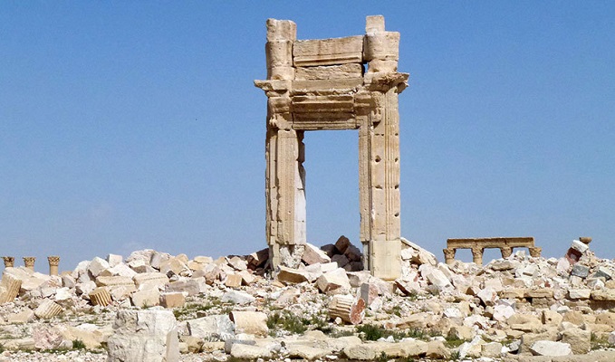 تصاویر شهر «تدمر» پس از فراری شدن تروریست های داعش