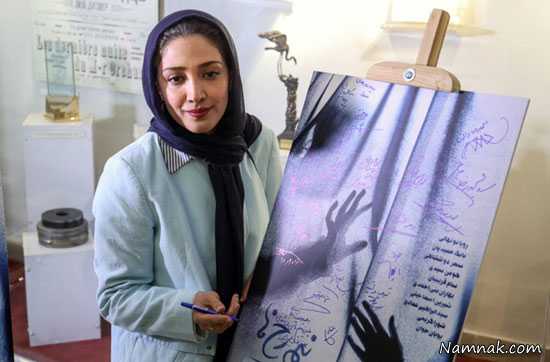 مینا ساداتی ، عکسای بازیگران ، زهرا اشراقی