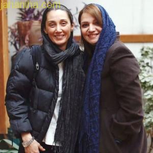 عکس هدیه تهرانی و الهام پاوه نژاد در کنار هم,هدیه تهرانی,جهانی‌ها