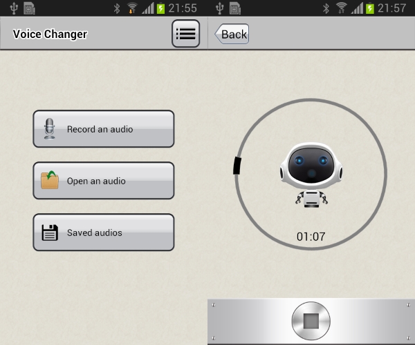 اضافه کردن افکت های جالب و خنده دار به صدا با اپلیکیشن Voice Changer