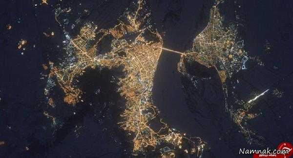 شهرهای بزرگ جهان ، شهرها از فضا ، عکس فضایی
