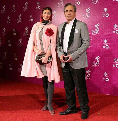 مدل لباس نیکی مظفری و مجید مظفری در سی و چهارمین جشنواره فیلم فجر