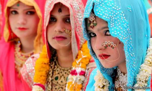 عروس در هند ، تصاویر ، تصویر روز
