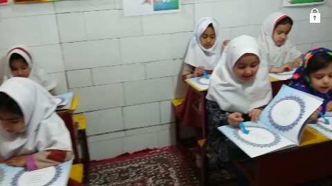مهدکودک بچه های 6ساله در زرند کرمان