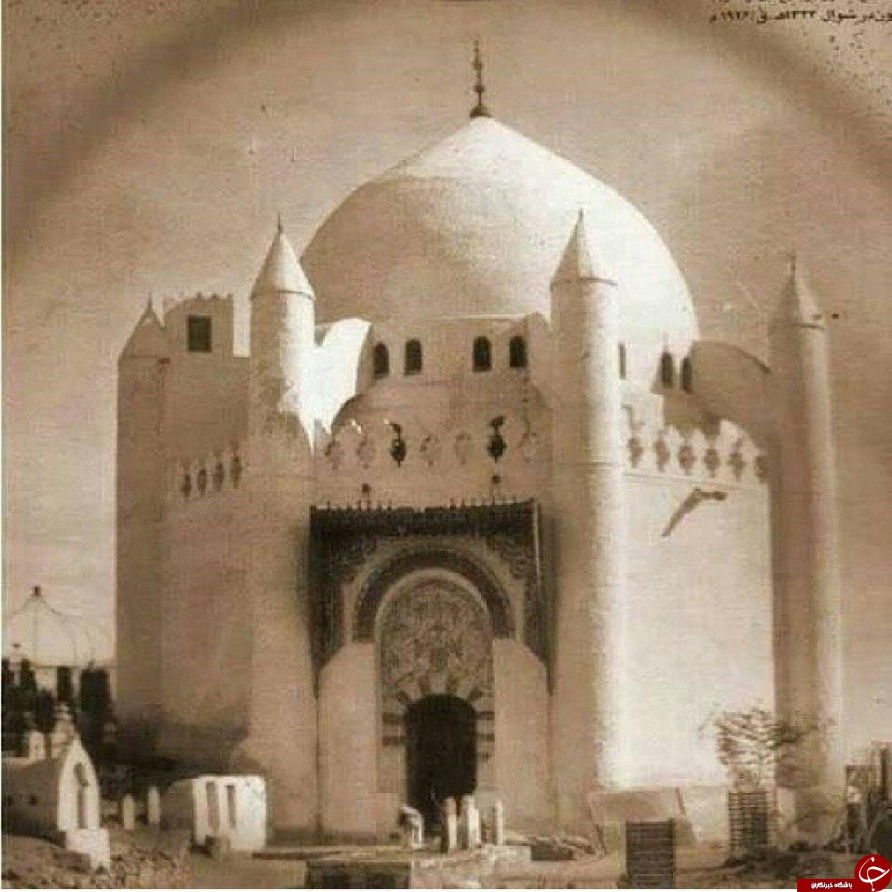 عکس از مسجد نبی قبل از تخریب