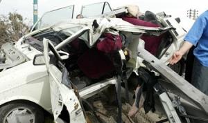 حوادث/ سانحه رانندگی در کرمانشاه با یک کشته