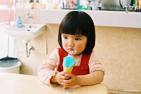 عکس/ تصاویر دوست داشتنی دختر کوچولوی ژاپنی