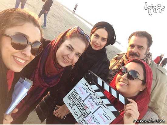  پشت صحنه سریال دور دست ها ، سلفی جدید بازیگران ایرانی ، جدیدترین عکسهای بازیگران