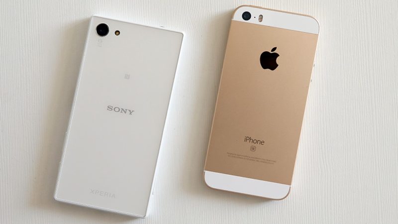 چالش/ مقایسه iPhone SE با Xperia Z5 Compact؛ جدال در سرزمین لی لی پوت ها