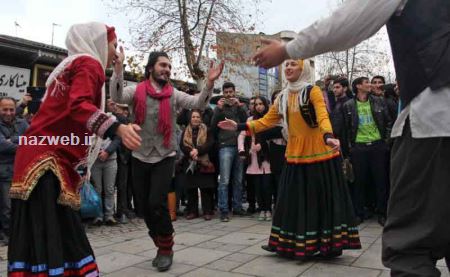 رقص جنجالی و مختلط جوانان در رشت بدون سانسور