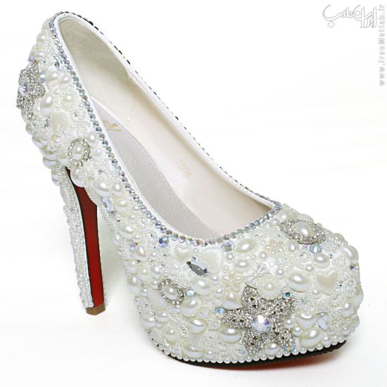 ,کفش عروس, کفش عروس پاشنه بلند, کفش عروس پاشنه دار,[categoriy]