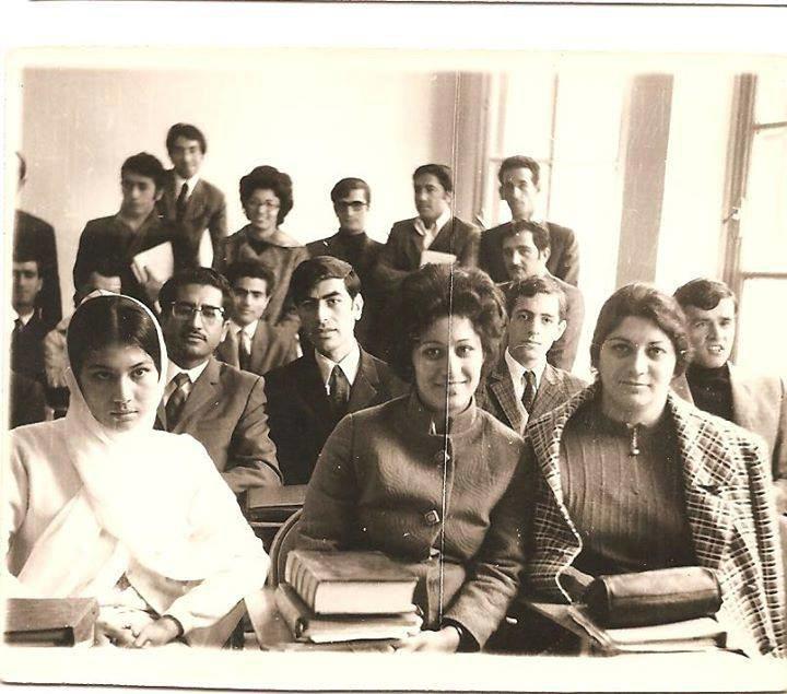 عکس دیدنی دانشجویان دانشگاه تهران در دهه 40
