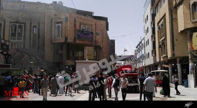 حوادث/ هتل زائران ایرانی در نجف اشرف طعمه حریق شد