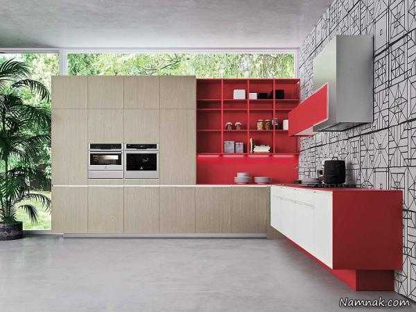 دکوراسیون آشپزخانه اروپایی ، آشپزخانه اروپایی ، عکس آشپزخانه اروپایی