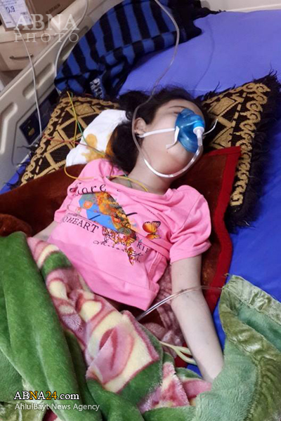 عکس/ شهادت کودک خردسال در حمله شیمیایی داعش