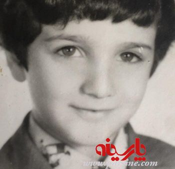 عکس کودکی محمدرضا فروتن