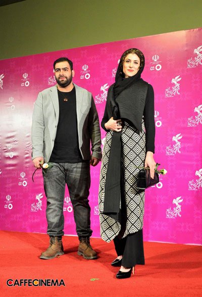 مدل لباس ویشکا آسایش در سی و چهارمین جشنواره فیلم فجر