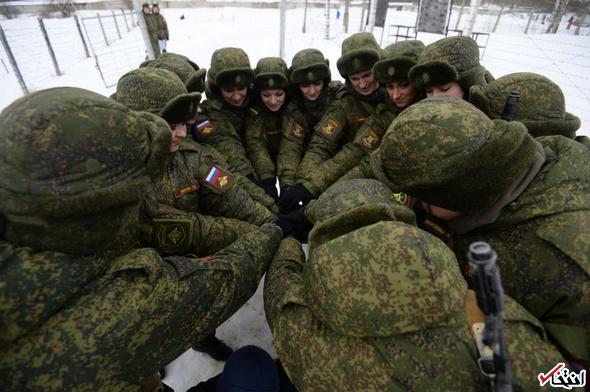 تصاویر : زنان ارتش روسیه
