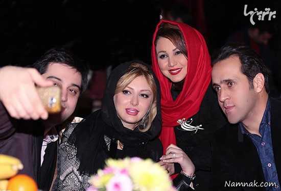 علی کریمی در کنار بهنوش بختیاری ، نیوشا ضیغمی و همسرش ، بازیگران مشهور ایرانی ، عکسهای جدید بازیگران ایرانی