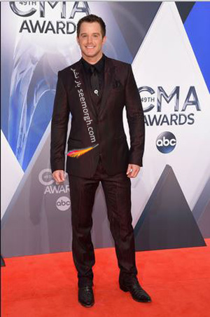  مدل لباس ایستون کوربین easton corbin در مراسم CMA Awards 2015     