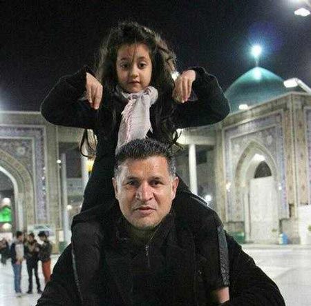 علی دایی از دخترش نورا و داماد آینده اش گفت !! عکس