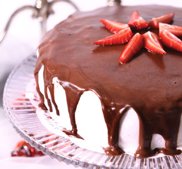 شیرینی ها/ طرز تهیه «کیک با روکش شکلات»