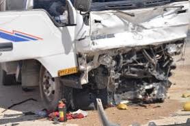حوادث/ مرگ راننده جوان در تصادف کامیون ها