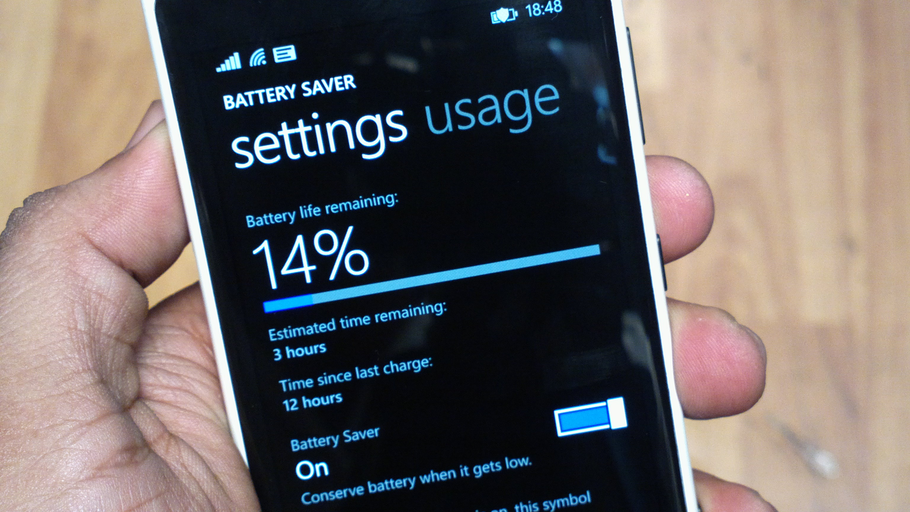 در بروزرسانی سالیانه ویندوز ۱۰ موبایل نحوه کار بهینه ساز باتری تغییر خواهد کرد