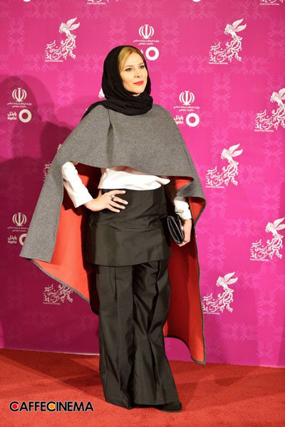مدل لباس سحر دولت شاهی در سی و چهارمین جشنواره فیلم فجر