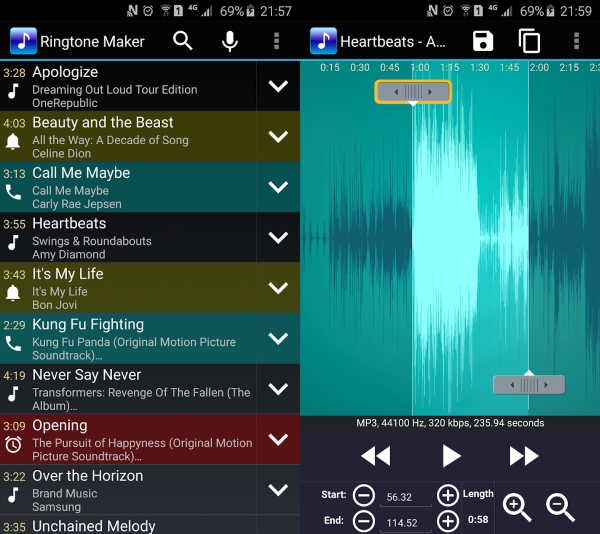 معرفی Ringtone Maker؛ اپلیکیشنی برای ساخت رینگتون و ویرایش فایل های صوتی