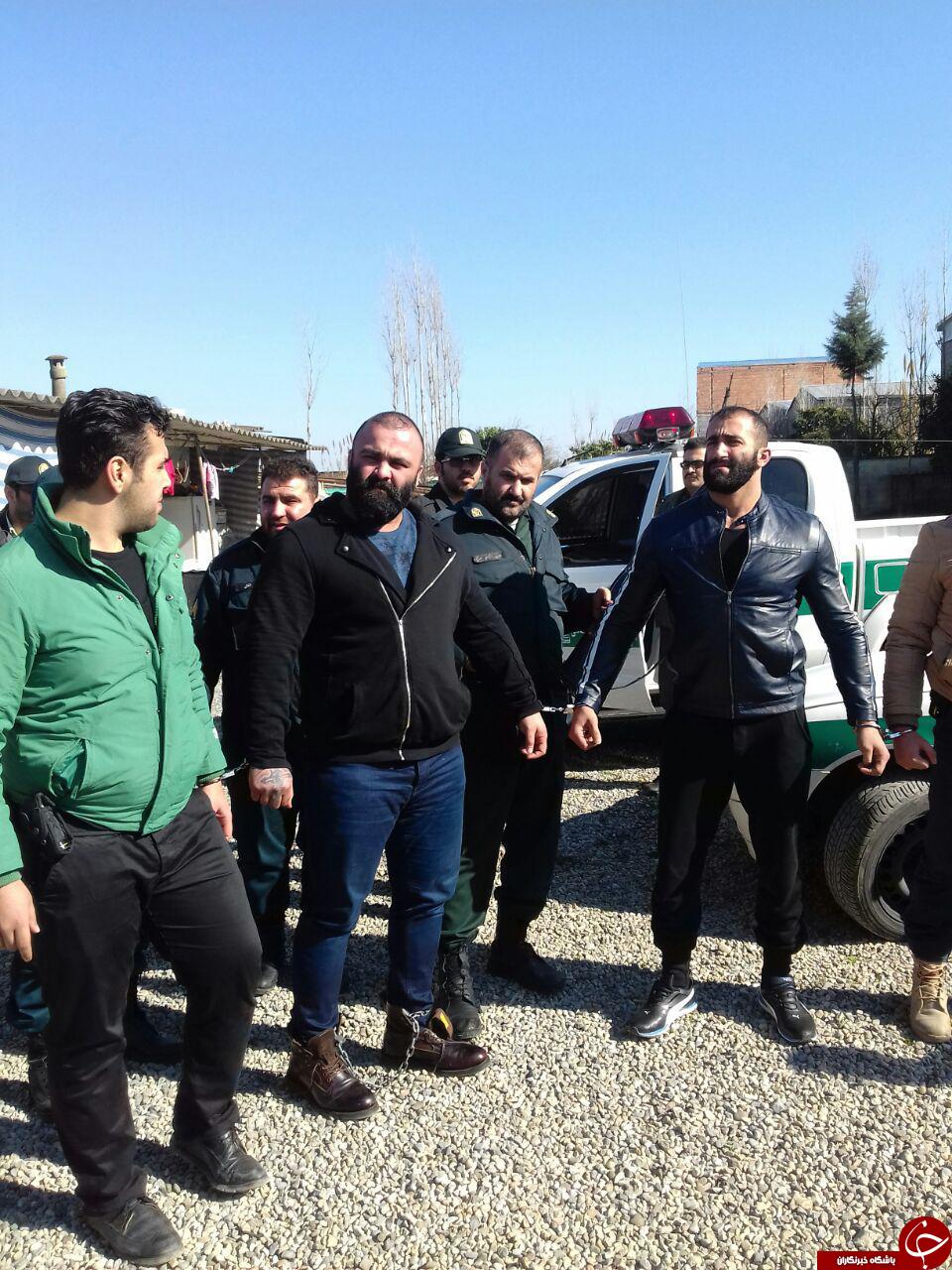جدیدترین تصاویر از دستگیری شاه مازندران