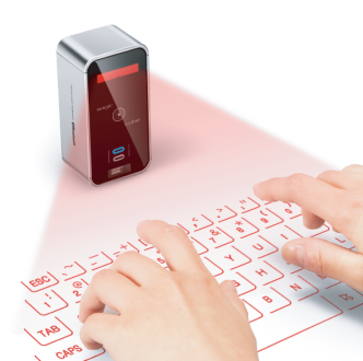 Magic Cube صفحه کیبورد لیزری برای انواع تبلت ها و موبایل ها و نوت بوک ها