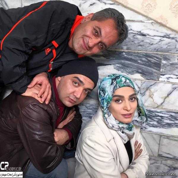 اندیشه فولادوند  ، عکسهای سریال پشت بام تهران ، عکسهای جدید بازیگران