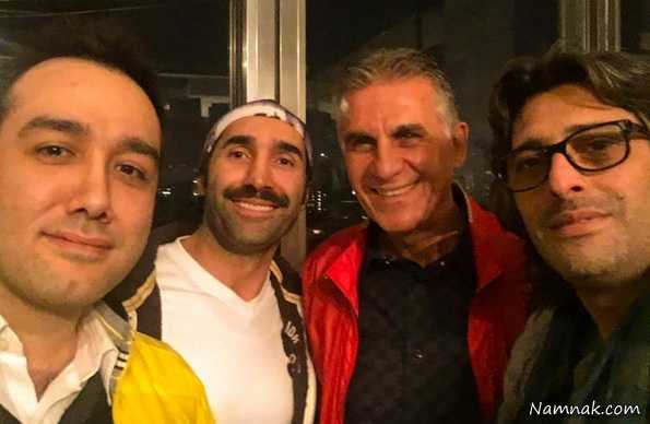 عکس های دیدنی ورزشکاران ایرانی در شبکه های اجتماعی ، حسین توکلی ، افشین پیروانی