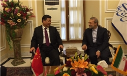 لاریجانی در دیدار رئیس جمهور چین: مجلس ایران از توسعه روابط با چین حمایت می‌کند