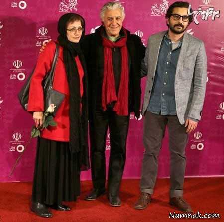 رضا کیانیان و همسرش ، بازیگران و همسرانشان در جشنواره فجر ، جدیدترین عکسهای بازیگران و همسراشنان