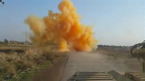 حمله شیمیایی داعش به پیشمرگه 70 مصدوم برجای گذاشت