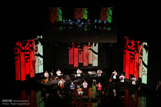 عکس: اجرای کنسرت گروه موسیقی دالغا