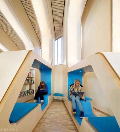 جذاب و زیباترین کتابخانه های مدرن نروژ (عکس)