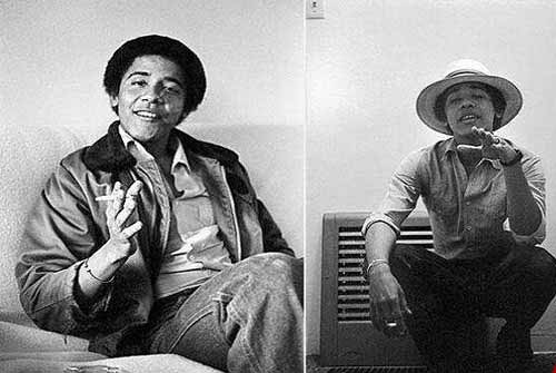 تیپ جالب داش مشتی اوباما در جوانی (عکس)