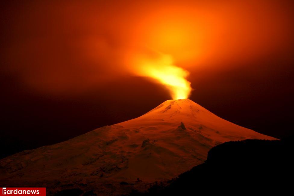 گزارش تصویری: آتشفشان های فعال جهان