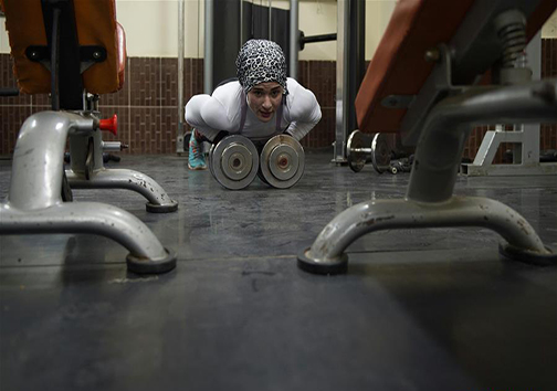 زن آهنی؛ نخستین زن مسلمان و بدن‌ساز مصری + تصاویر