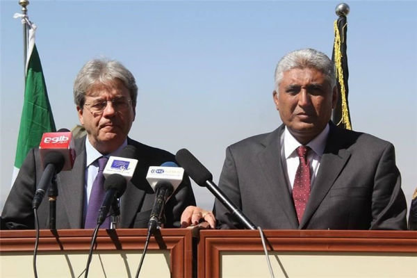 وزیر خارجه ایتالیا به افغانستان سفر کرد